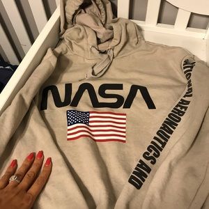 NASA beige sweater